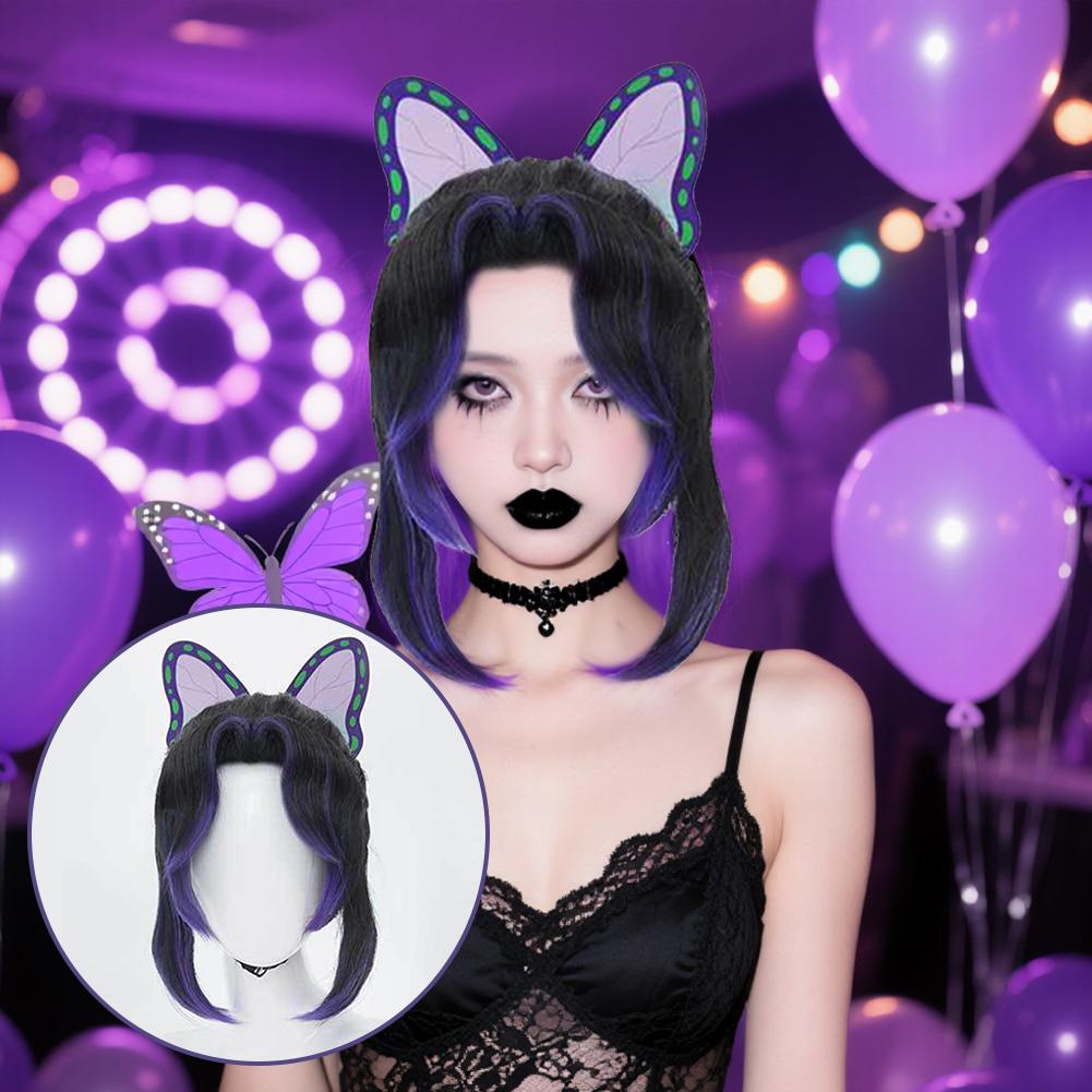 عالية الجودة Kochou Shinobu Ko - مراجعة Synthetic Braided Wigs For Black Women وسعره