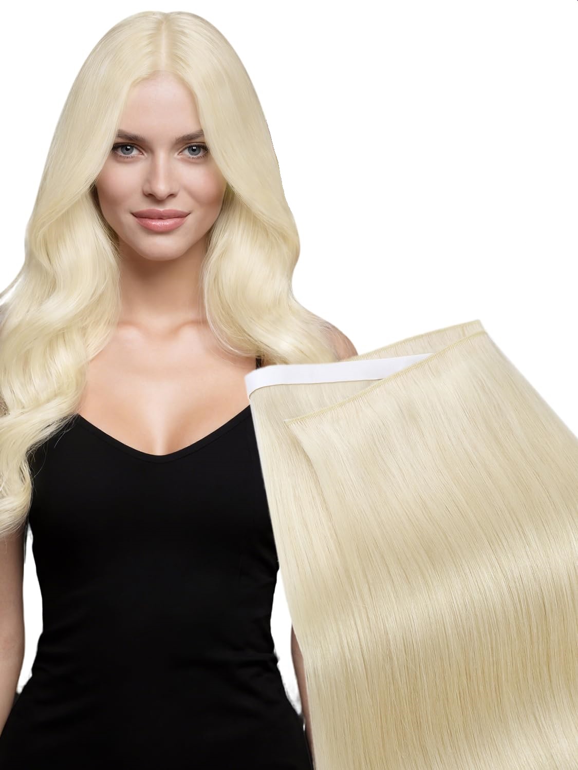 شريط موريسو في وصلات شعر لحمة  - مراجعة Invisible Tape In Extensions Real Hair وسعره