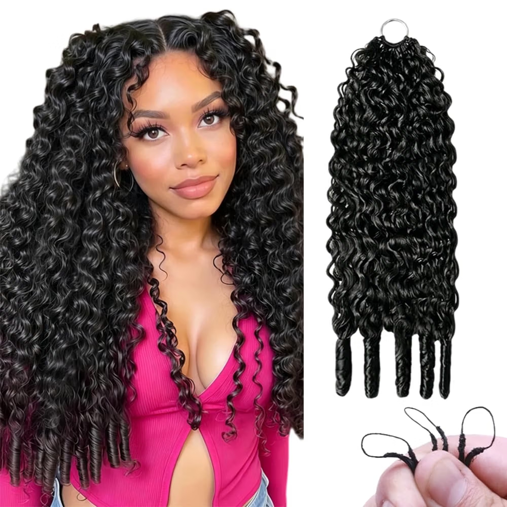 شعر بورمي مجعد، خصلات شعر طبيع - مراجعة Hair Bundles وسعره